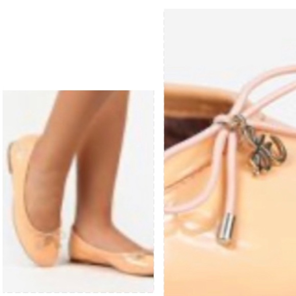 🆕 SAM EDELMAN sz8.5 peach melba ballet flat w/bow